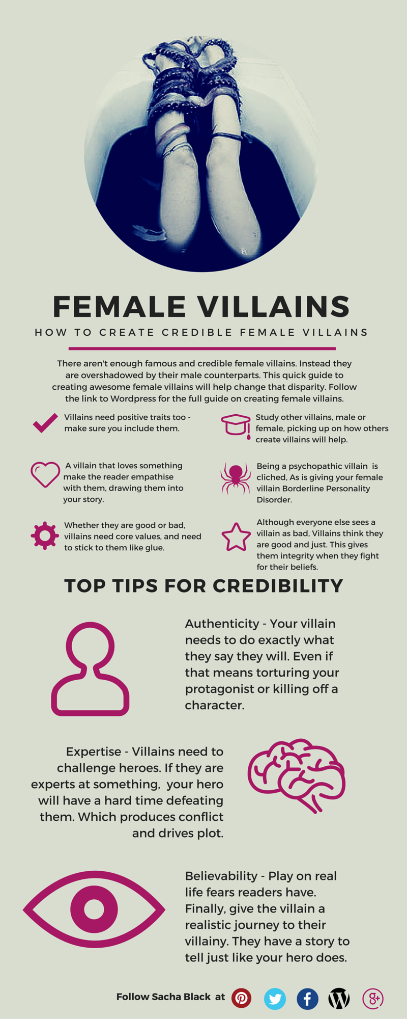 Creating Credible Female Villains