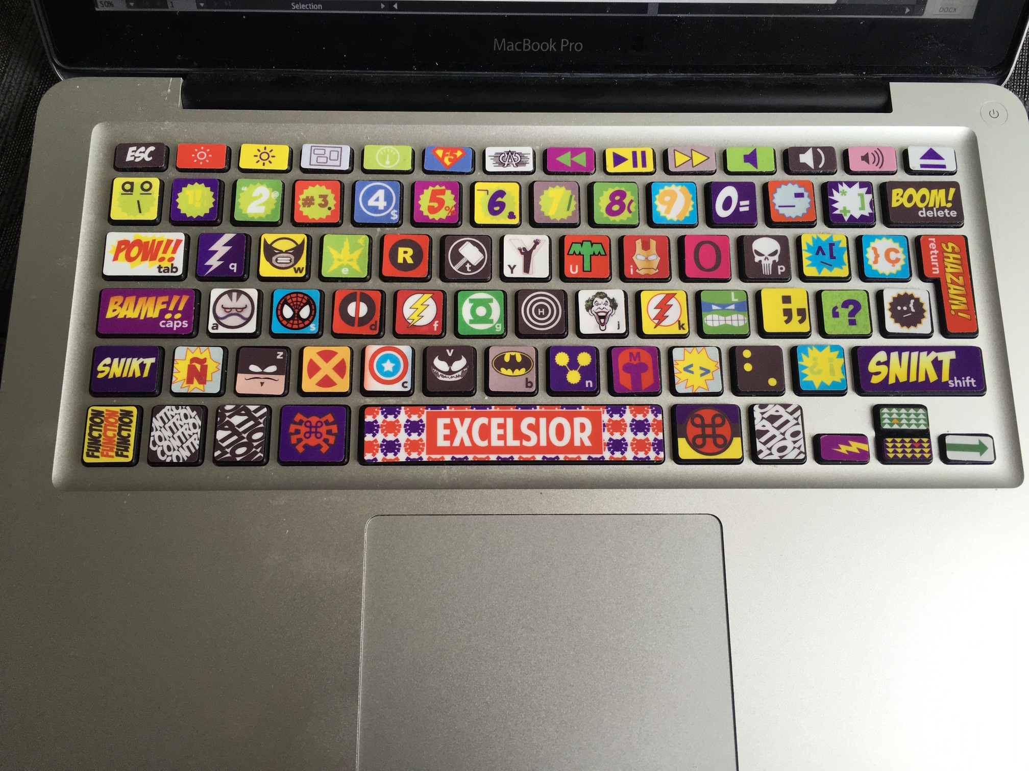 My actual keyboard!